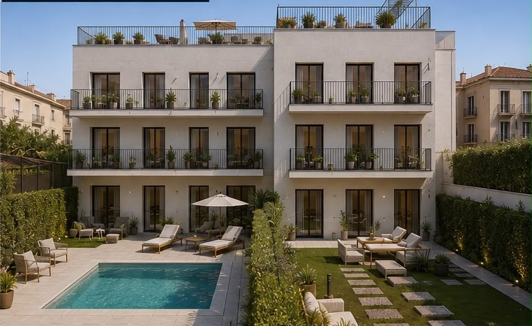 Edificio residencial con piscina en Llançà, Costa Brava